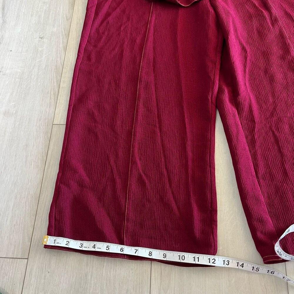 ANTHROPOLOGIE Greylin  Colleen Stitched Jumpsuit size L - Picture 3 of 11